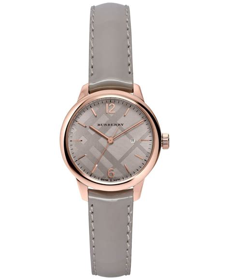 burberry grey watch|Burberry watch for women.